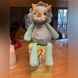 Terra the triceratops scentsy buddy